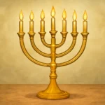 candelero de oro en la biblia