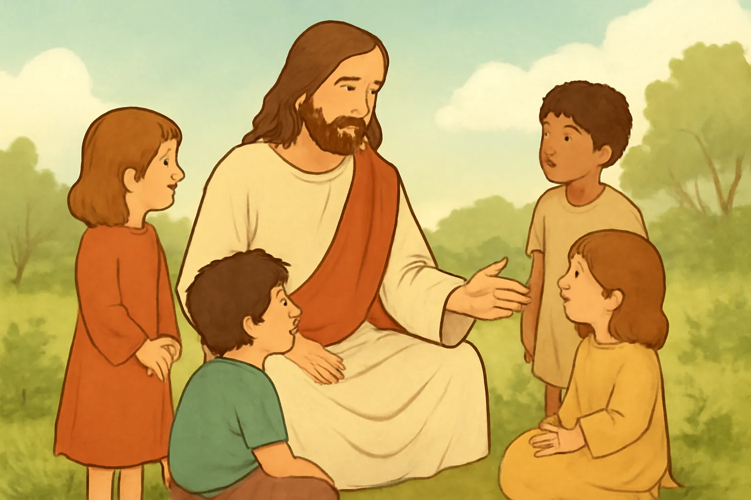 dejad que los niños vengan a mi