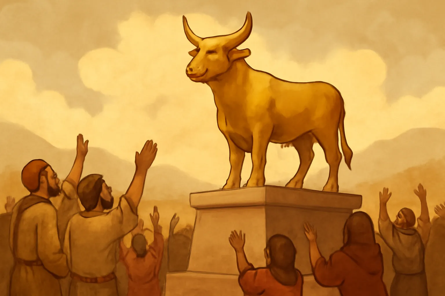 el becerro de oro biblia
