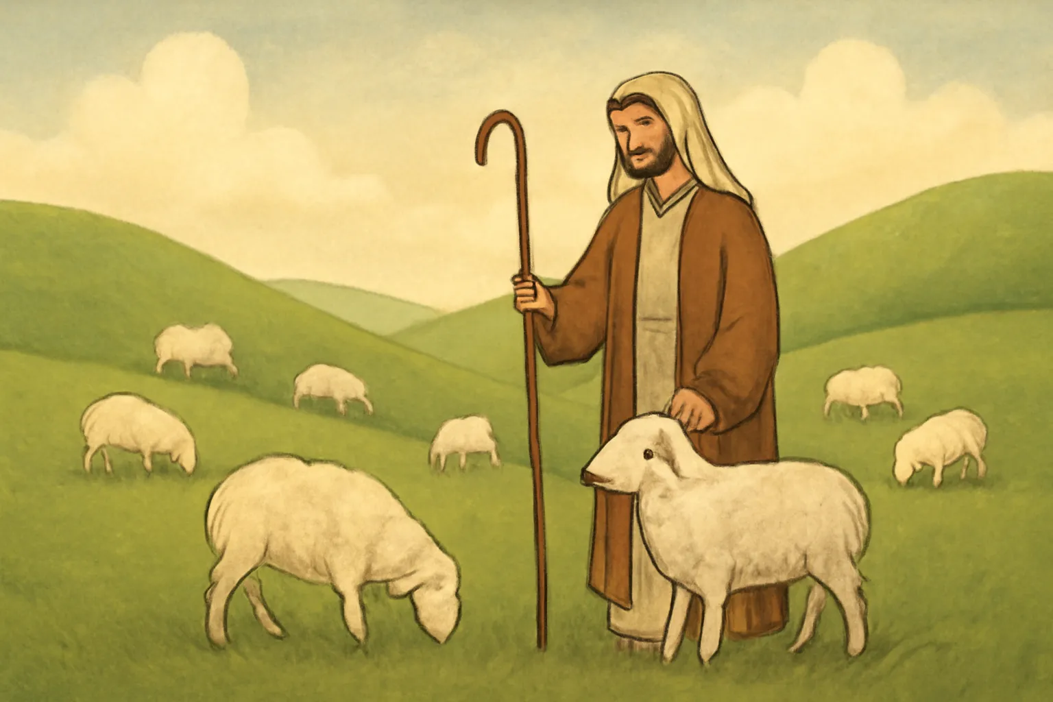 el senor es mi pastor nada me faltara