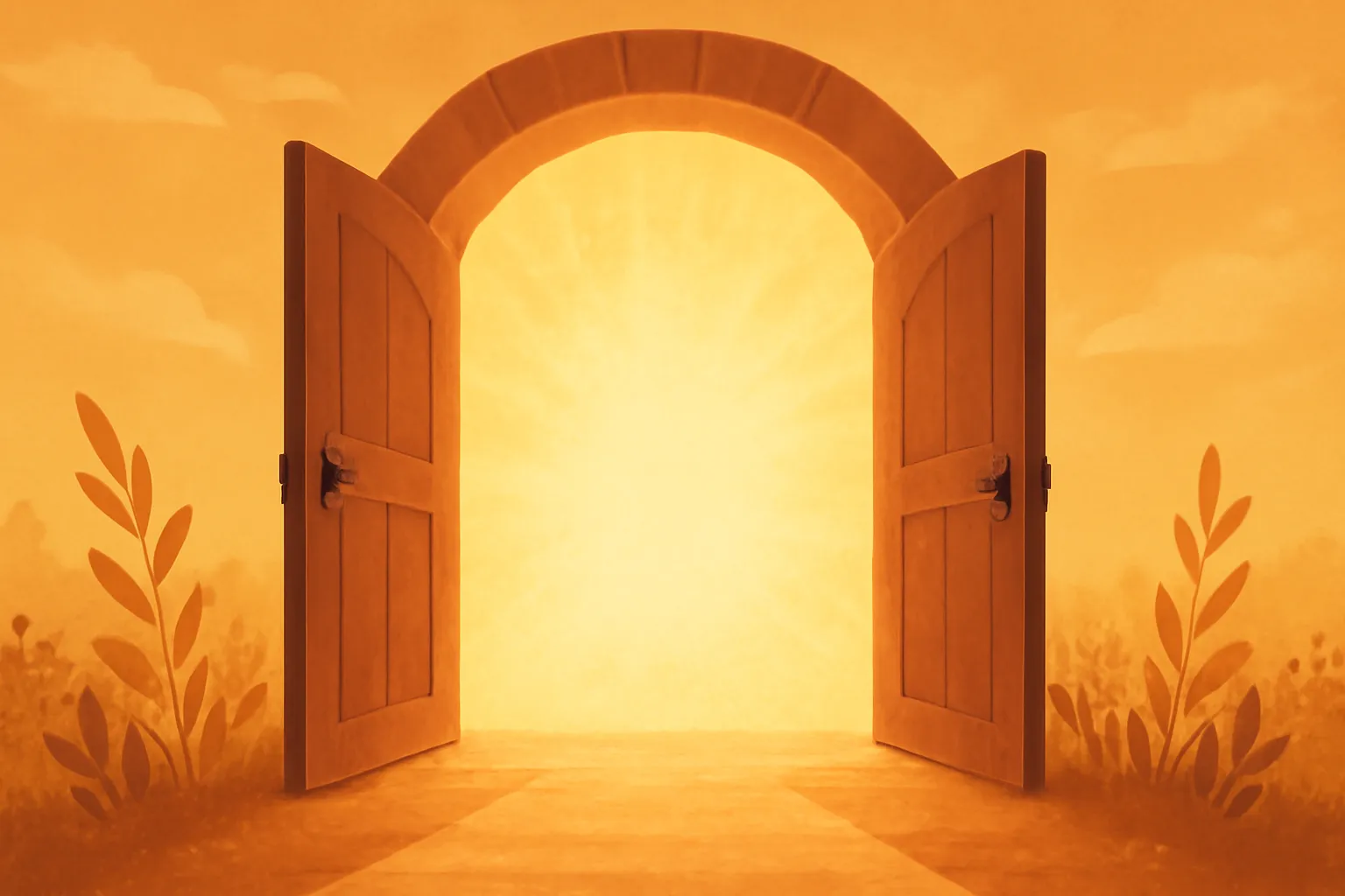 entrad por sus puertas con accion de gracias