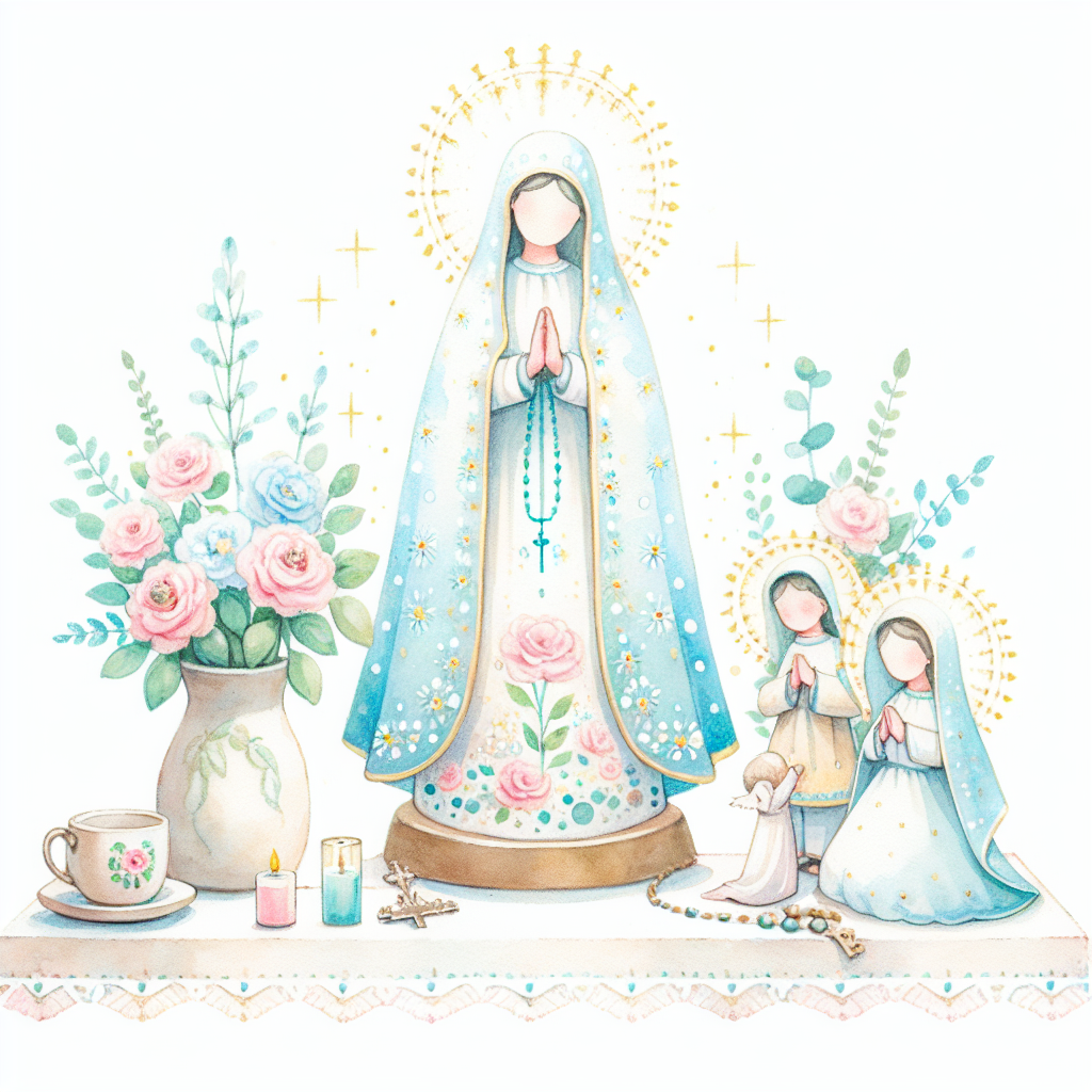 Estampita de Santa Ana para imprimir gratis