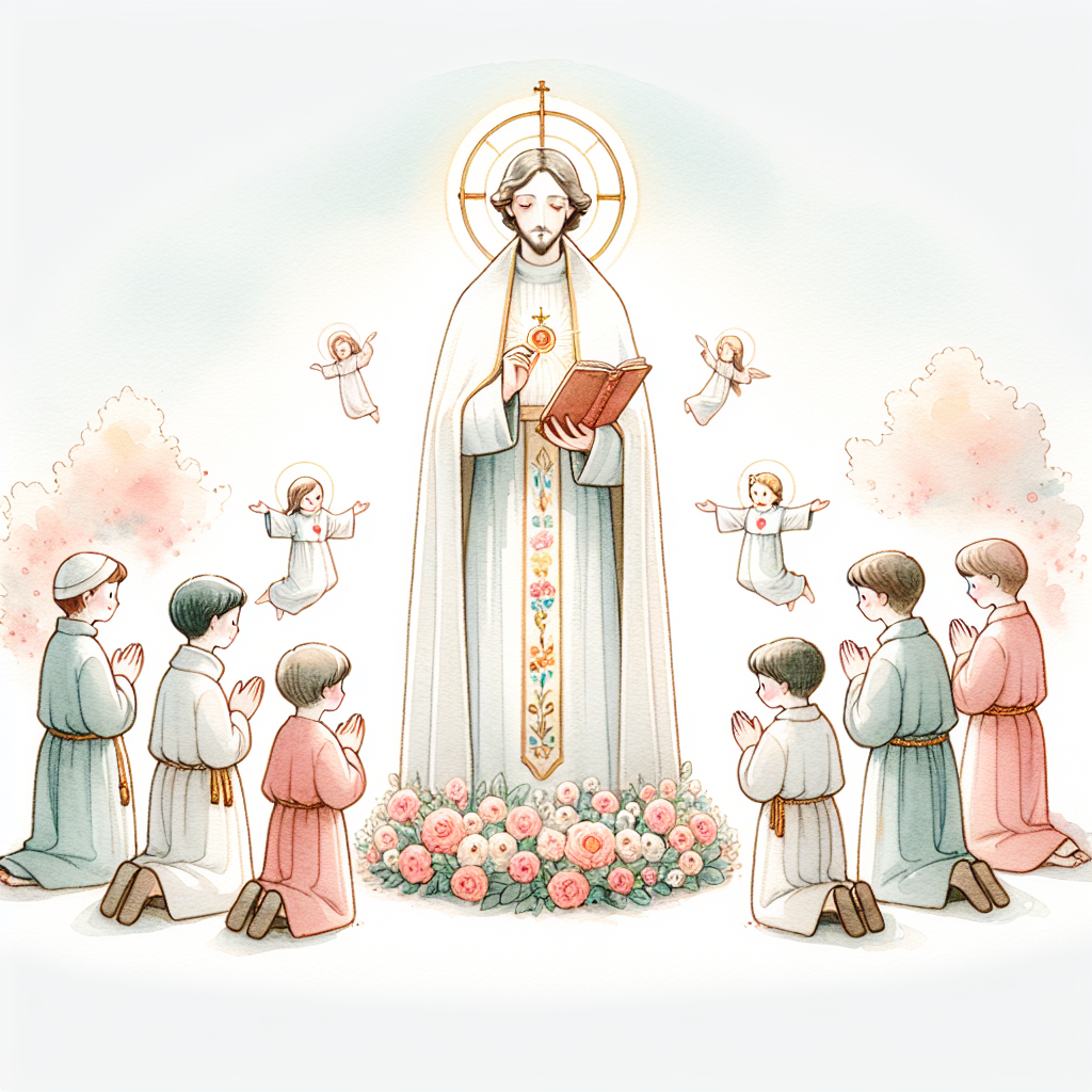 Estampita de Santo Domingo de Guzmán para imprimir gratis