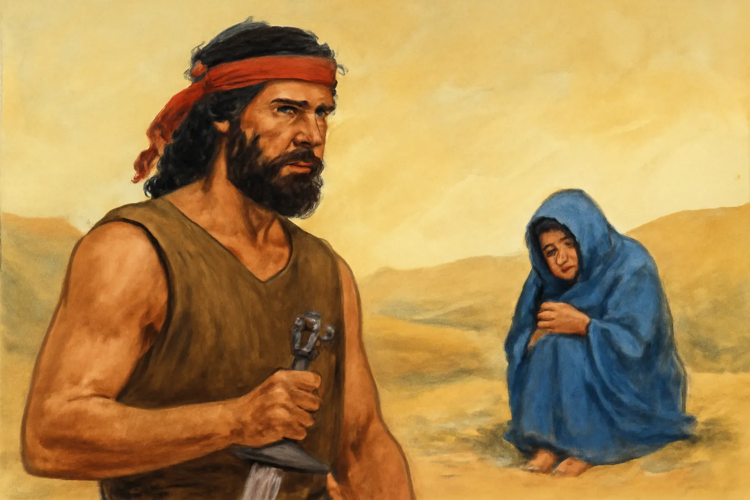 la historia de jefte en la biblia