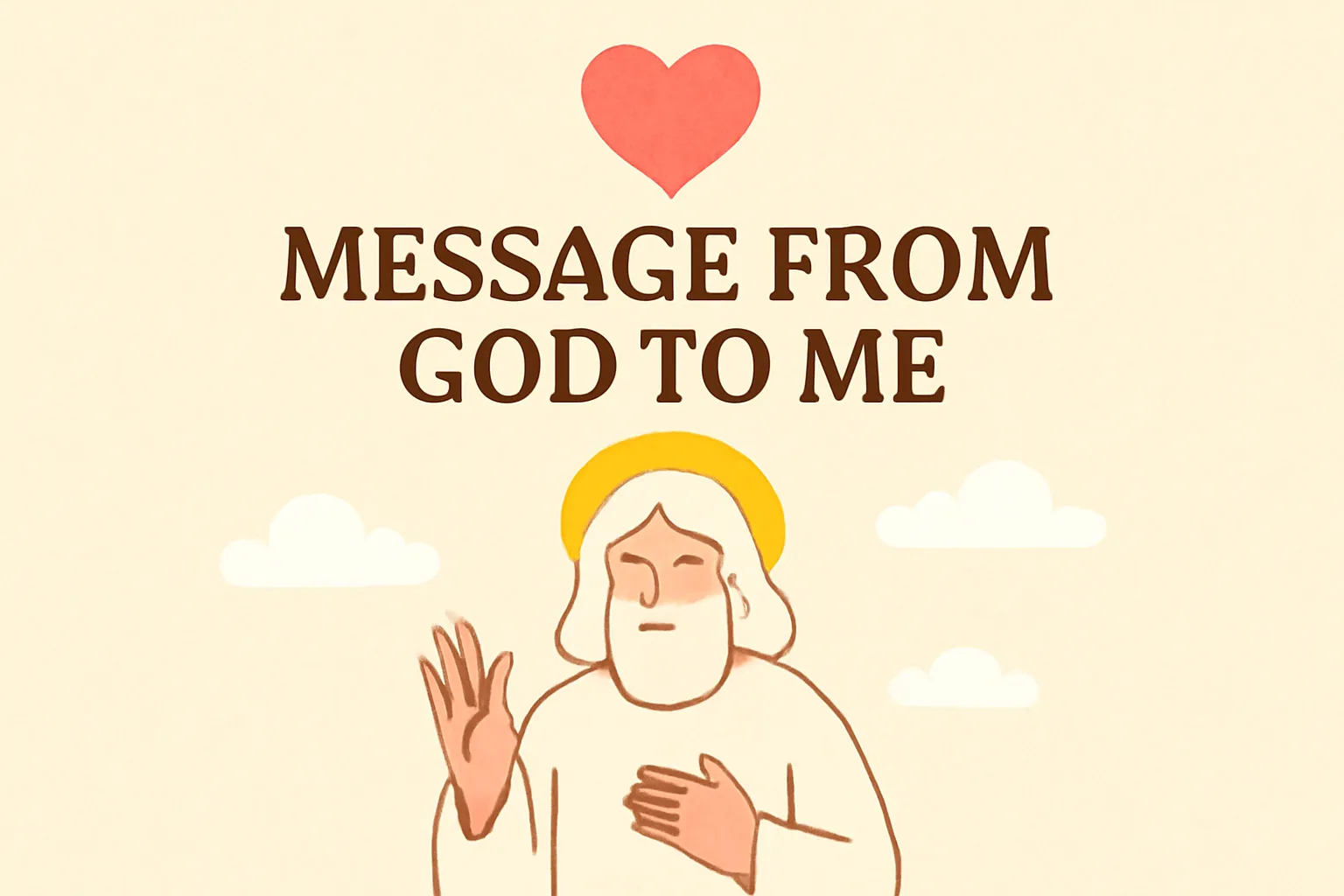 mensaje de dios para mi