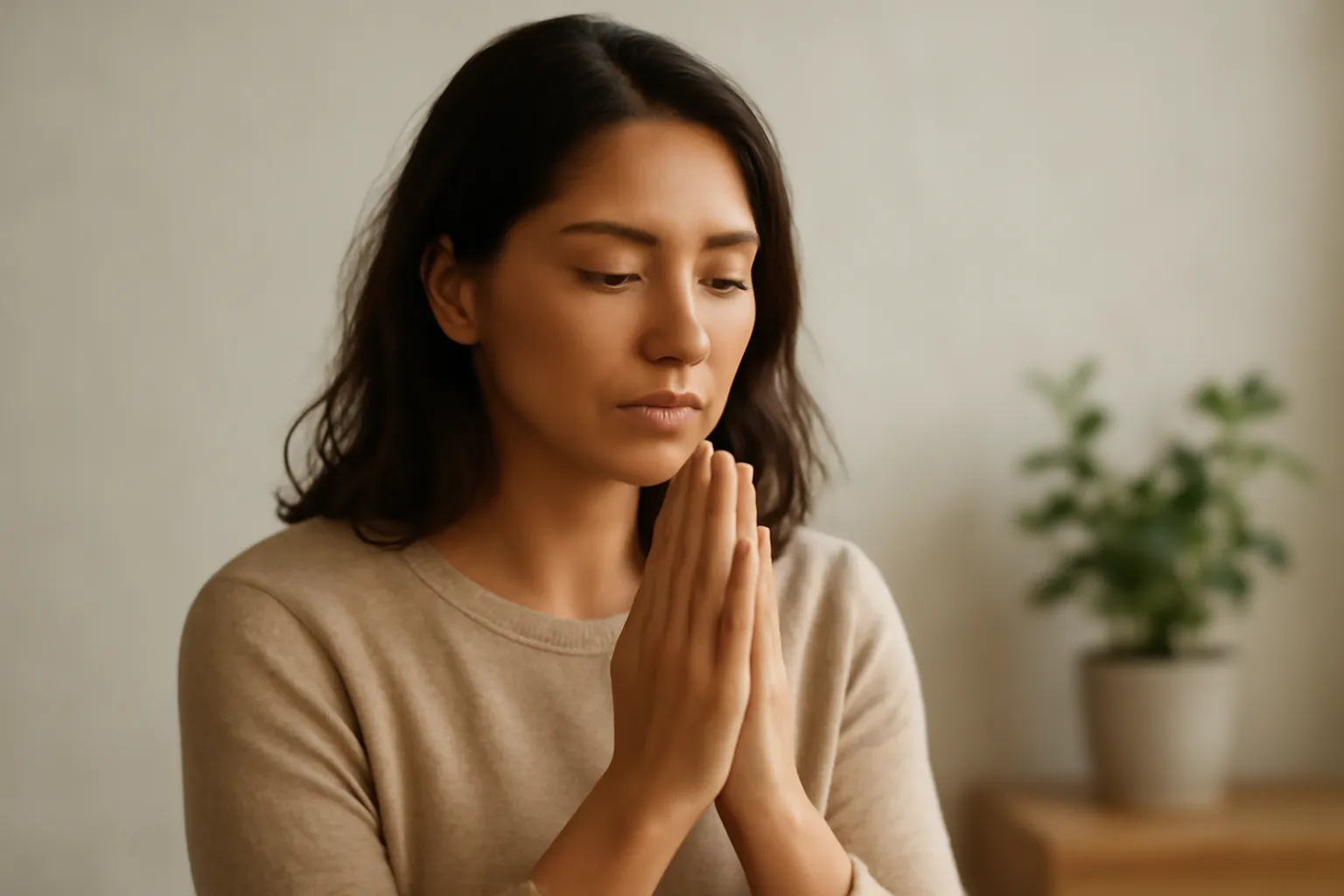 oracion para sentir paz