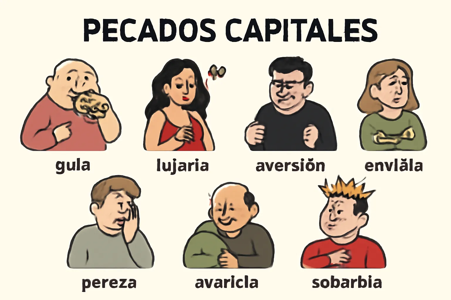 pecados capitales