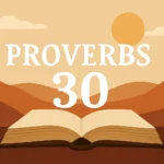 proverbios 30 explicacion